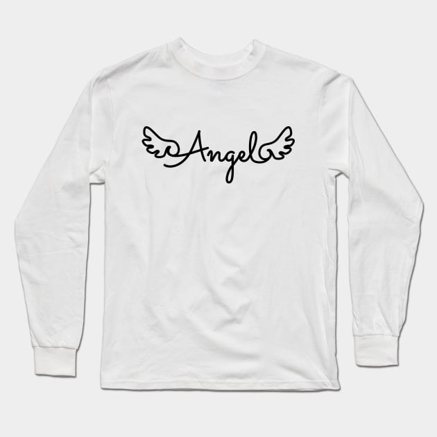 TXT "Angel" Long Sleeve T-Shirt by KPOPBADA